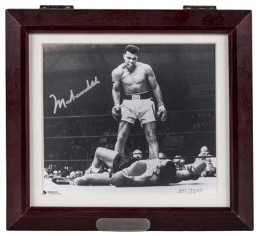 Muhammad Ali Limited Edition Fossil Watch Set With Autographed Photo (LE 351/7500) (Beckett)